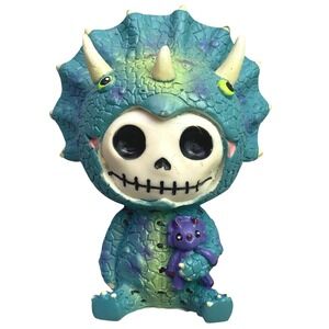 Furrybones Figurine Spike Skeleton Dinosaur Collectible Decor Gothcore NIB